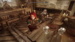 Skyrim Mods PC  Geralt Triss Ciri Yennefer in Enderal [upl. by Ashleigh]