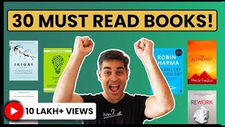 30 Books YOU NEED to READ NOW  Book Recommendations 2023  Ankur Warikoo Hindi [upl. by Nilek]