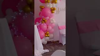 Bridal shower decorations 😘bridal shower bridal decoration bridalshowerdecor [upl. by Netsyrc]