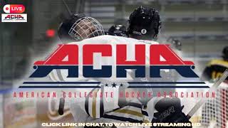 Concordia University Ann Arbor vs Indiana Tech ACHA Hockey 2024 [upl. by Felecia148]