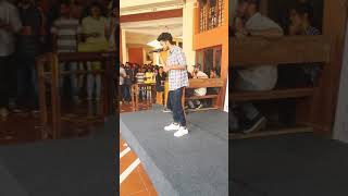 Thaniye Live performance SJCET Pala [upl. by Elgar640]