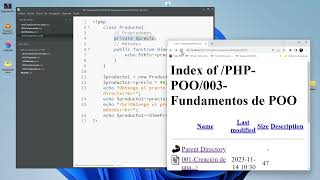 Programación orientada a objetos en PHP [upl. by Abehs451]