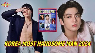 Jungkook Named Koreas Most Handsome Man of 2024  BTSs Global Superstar [upl. by Ojytteb549]