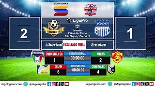 LIGA PRO EC Y FINAL COPA LIBERTADORES FORMATO RADIO 30 NOVIEMBRE 2024 [upl. by Milli527]