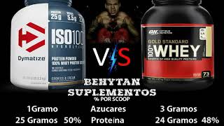 Whey Gold Standard VS Iso 100 [upl. by Eelesor]