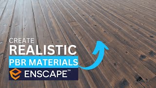 How to create Realistic PBR Materials in Enscape [upl. by Eikcuhc]