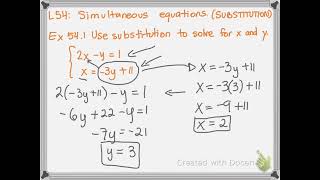 Saxon Algebra 1 Lesson 54 [upl. by Neenad]