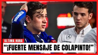 ¡IMPACTANTES DECLARACIONES DE FRANCO COLAPINTO POST GP DE MEXICO [upl. by Vidovik939]