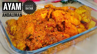 AYAM ANDALIMAN KHAS BATAK INI CARA MEMBUATNYA [upl. by Zanahs]