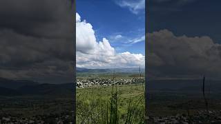 Upparapalli Anjanaya Swami temple🙏🙏nature sky 🌲🌲 tree clouds [upl. by Kramer]