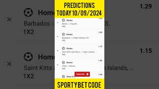 FOOTBALL PREDICTION TODAY 10092024  ACCURATE FOOTBALL PREDICTION TODAY footballpredictions [upl. by Ahsuatal498]