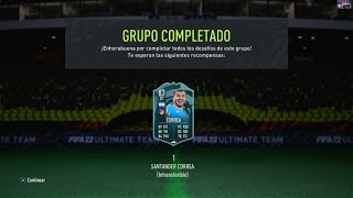 SOLUCION MAS BARATA AL SBC DE ANGEL CORREA POTM FIFA 22 [upl. by Seira]