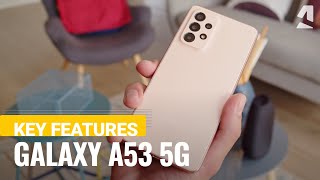 Samsung Galaxy A53 5G handson amp key features [upl. by Yvel427]