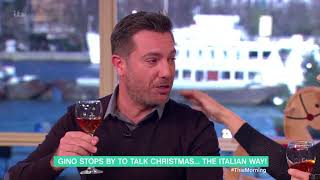 This Morning Prosecco and Ginos best bits  14th Dec 2017 [upl. by Hurlow]