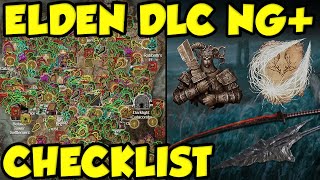 ELDEN RING DLC NG CHECKLIST COMPLETING THE SHADOW OF THE ERDTREE [upl. by Kim711]