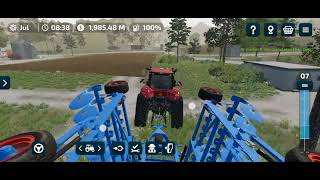 Cultivating our fields Farming Simulator 2023 12 [upl. by Ydisahc]