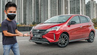 2022 Perodua Myvi facelift first impressions review  from RM46k [upl. by Zaragoza]