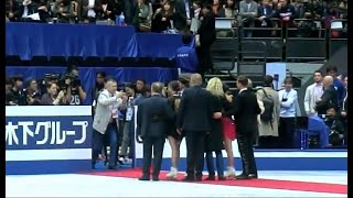 Evgenia Medvedeva Чемпионат Мира 2019 Saitama Japan общее фотографирование ZheEteri [upl. by Geno]