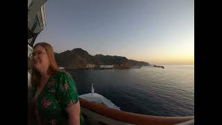 Time Lapse view of Cruise  Spain and Canaries November 2023 [upl. by Evania]