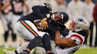 Jahlani Tavai  Highlights  Patriots  Chicago Bears  NFL Week 10 2024 [upl. by Langley]