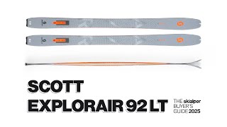 Scott Explorair 92 LT review  The Skialper Buyers Guide 2025 [upl. by Thad]