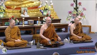 Guided Meditation  Ajahn Brahm  13 January 2018 [upl. by Amsden]