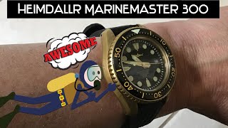 Heimdallr MM300 Bronze  The best Seiko Marine Master Homage [upl. by Teerell]