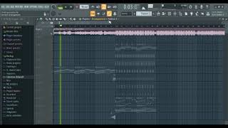 Ignorantes  Bad Bunny ft Sech remake flp instrumental [upl. by Trilby]