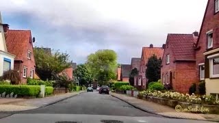 Rundfahrt in Transvaal  Emder Stadtteil  car ride in a town district of Emden [upl. by Bernardina]