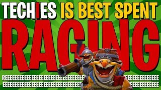 Playing Techies Is Best Spent RAGING  DotA 2 Patch 721C [upl. by Demetris923]