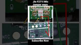 Jio F271i mic Jumper ways diagram tecnology jiophone shortvideo shortsfeed shorts wiralshort [upl. by Siuqramed825]