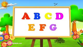 ABC Songs  letter song for kindergarten  phonics sound of alphabet [upl. by Chappie]