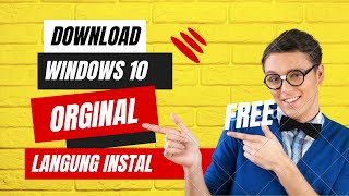 windows 10 pro gratis dan cara install [upl. by Yoho]