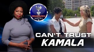 A Sista Says She Doesnt Know If Kamala Can Be Trusted To Be President [upl. by Qahsi]