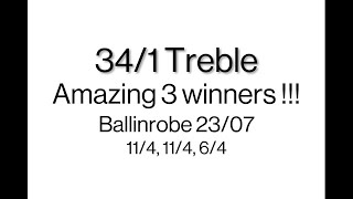 341 Treble at Ballinrobe on 2307 [upl. by Narah21]