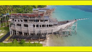 Indonesias wooden SailBoat builders Traditional handmade masterpieces  Ep 261 [upl. by Enyedy]