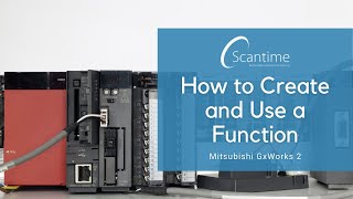 How to Create and Use Mitsubishi FUNCTIONS in GxWorks 2 with a Question for Next Week [upl. by Readus]