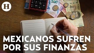 Más del 50 de los mexicanos sufren de estrés financiero asegura el Inegi [upl. by Ainegue372]