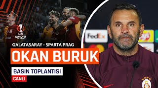 Okan Buruk amp Lucas Torreira Basın Toplantısı  Galatasaray  Sparta Prag 🔴 CANLI 🔴 [upl. by Carol861]