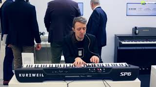 Kurzweil SP6 MusikMesse 2018 [upl. by Enal]