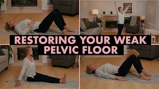 PELVIC FLOOR EXERCISES AFTER BIRTH  Postpartum Recovery [upl. by Aitsirt916]