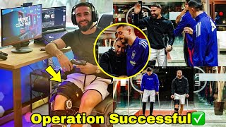 Operations Done✅Dani Carvajal Undergone Successful Surgery  Carvajal visited Spain National Team [upl. by Lonni]