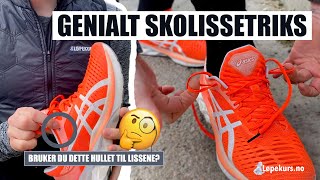 Lei lange skolisser Slik bør du knyte joggeskoene dine  Løpekursno [upl. by Stout]