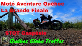 LA GRANDE FINALE  STQT QUÉBEC GASPÉSIE ep03 Moto Aventure Québec [upl. by Xuagram]