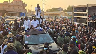 🔴Caravanentionle du Pr Pastef SONKO Medina  Ouakam  Yoff  Dernier Jour Campagne Législatives [upl. by Notneiuq]