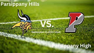 Parsippany Hills vs Par High Varsity Field Hockey [upl. by Giverin]