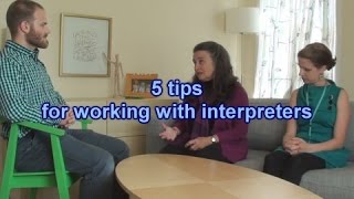 5 tips for working with interpreters [upl. by Fahy]