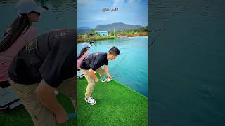 I took the fishing challenge with aditi।🐟🐟।facts fishing viralvideo trending shorts [upl. by Maroj329]