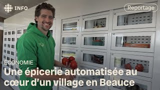 Une épicerie automatisée pour nourrir un village en Beauce [upl. by Howard]