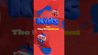 kids pick the president 2024 shorts [upl. by Atalee]